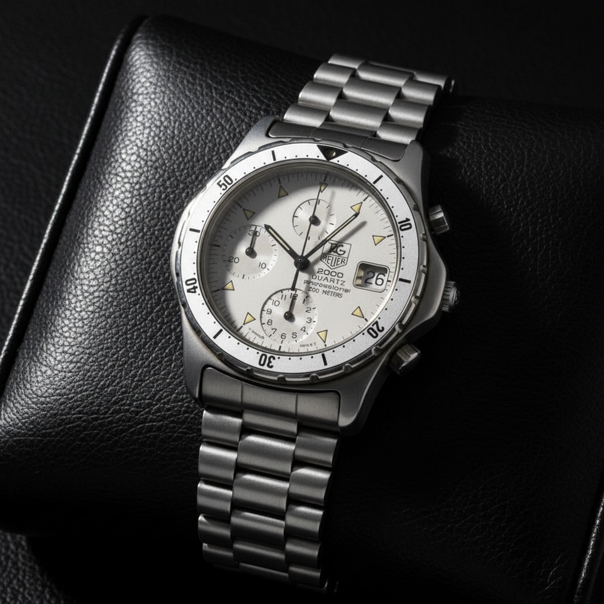 TAG HEUER Chronograph Quartz Stainless Steel Mens Watch 272.006