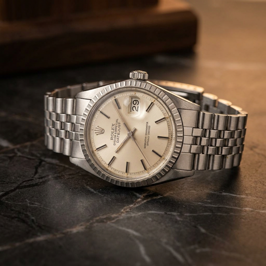 ROLEX Datejust 1603 Stainless Steel Automatic Mens Watch Vintage