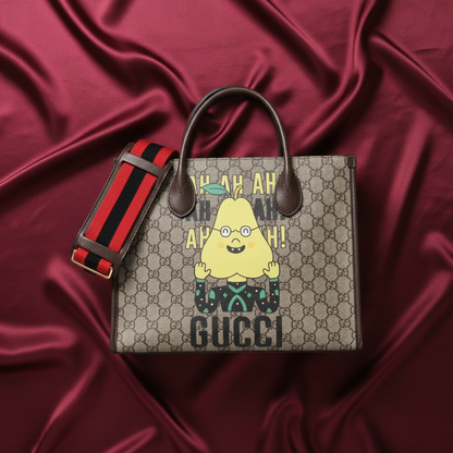 Gucci 703256 Women,Men GG Supreme Shoulder Bag,Tote Bag Brown