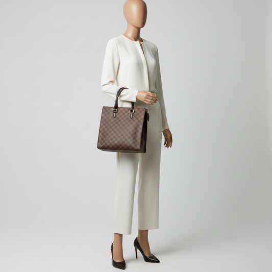 Louis Vuitton Damier Venice PM N51145 Women's Handbag,Tote Bag Ebene