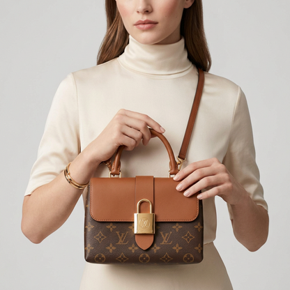 Louis Vuitton Monogram Rocky BB M44654 Women's Handbag,Shoulder Bag Brown,Monogram