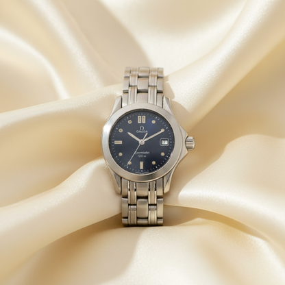 OMEGA Seamaster 120M Steel Quartz Ladies Watch 2581.80 Polished