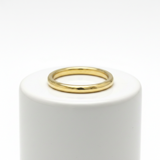 Tiffany Stacking Bundle Yellow Gold (18K) Fashion No Stone Band Ring Gold