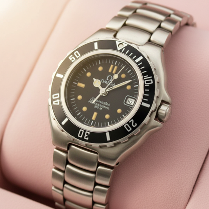 OMEGA Seamaster Professional 200M Steel Quartz Ladies Watch Polished
