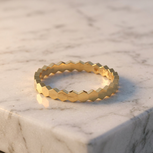 Chaumet Be My Loving Yellow Gold (18K) Fashion No Stone Band Ring Gold