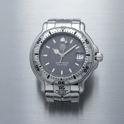 TAG HEUER 6000 Professional 200M Quartz Mens Watch WH1112 Polished
