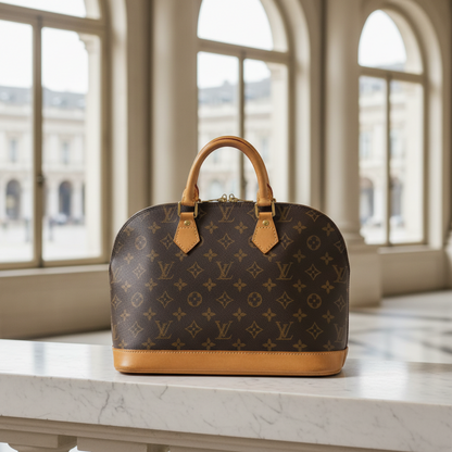 Louis Vuitton Monogram Alma M51130 Women's Handbag Monogram