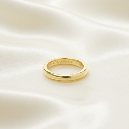 Chaumet Diamond Wedding Ring Yellow Gold (18K) Fashion Diamond Wedding Ring Gold