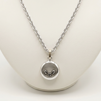 Chopard Happy Diamonds Necklace WG 793957 Product Condition Rank A Weight 11.8g