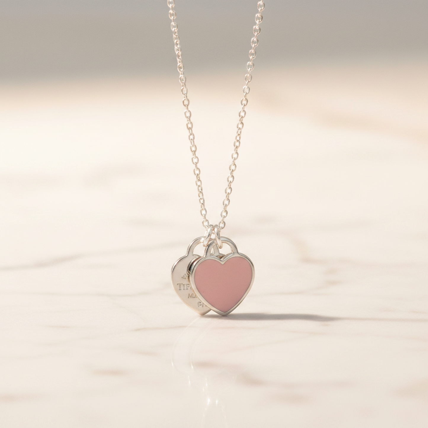 Tiffany Return To Tiffany Necklace Silver 925 No Stone Women,Men Fashion Pendant Necklace (Silver)