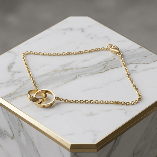 Cartier Baby Love Bracelet Yellow Gold (18K) No Stone Charm Bracelet Gold