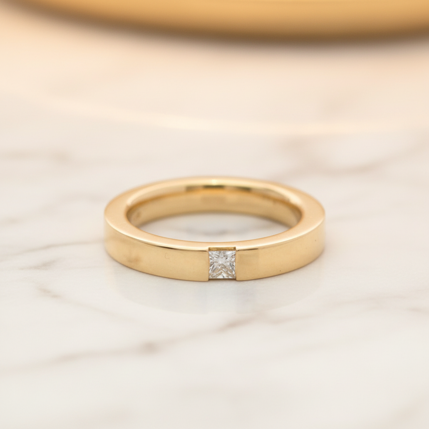 Harry Winston Diamond Wedding Ring Pink Gold (18K) Fashion Diamond Band Ring Pink Gold