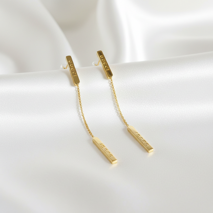 Gucci Lariat Earrings No Stone Yellow Gold (18K) Drop Earrings Gold