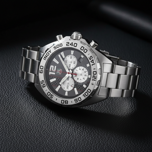 TAG HEUER Formula 1 Chronograph Steel Quartz Watch CAZ1114 Polished