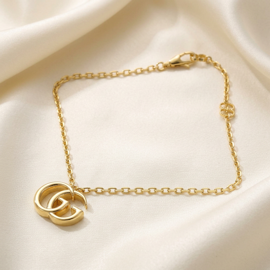 Gucci GG Bracelet Yellow Gold (18K) No Stone Charm Bracelet Gold