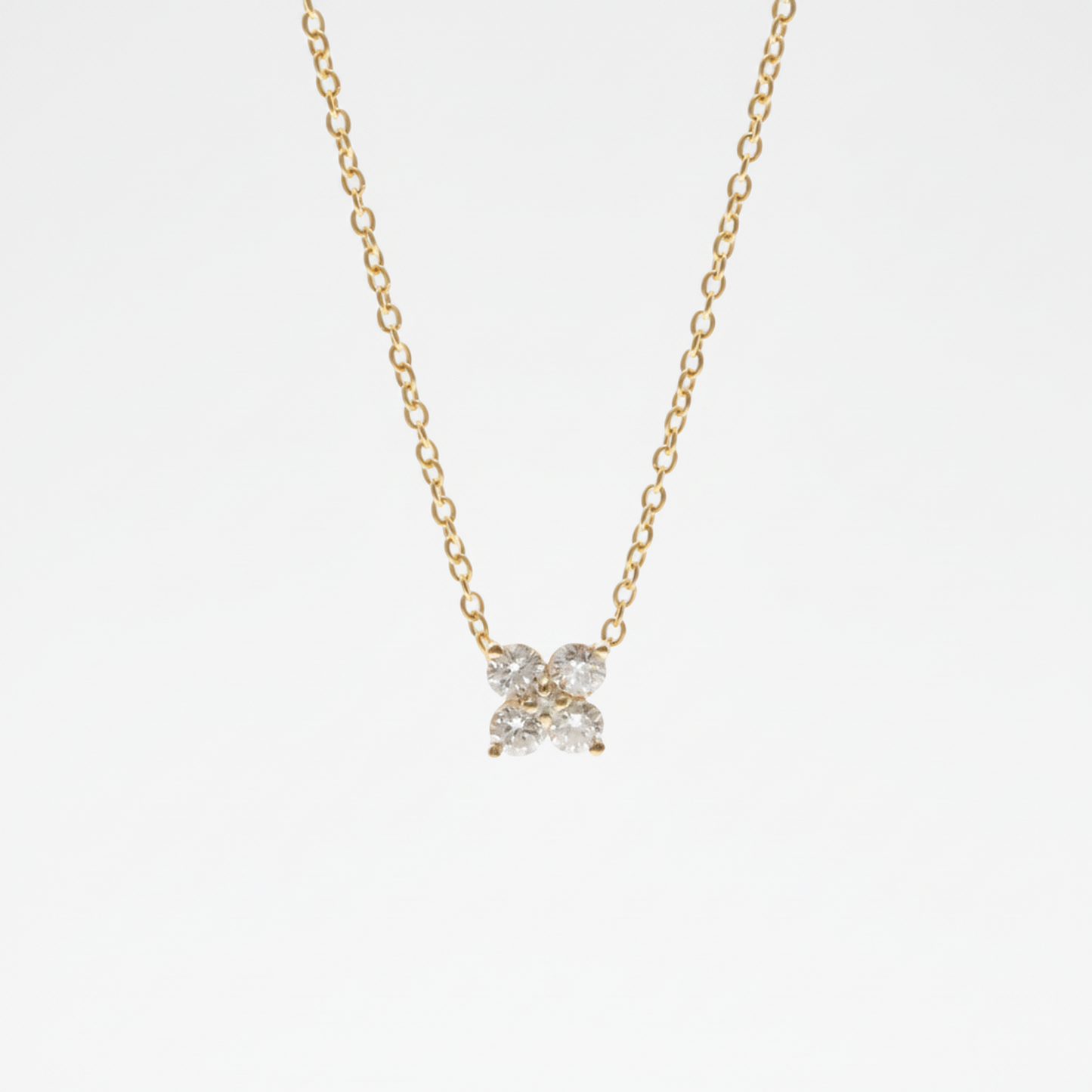 Ponte Vecchio Diamond Necklace Pink Gold (18K) Diamond Men,Women Fashion Pendant Necklace (Pink Gold)