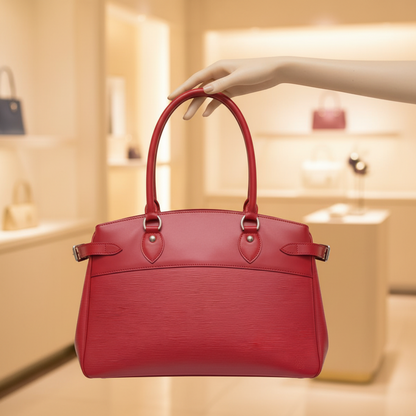 Louis Vuitton Epi Passy GM M5925E Women's Handbag Rouge