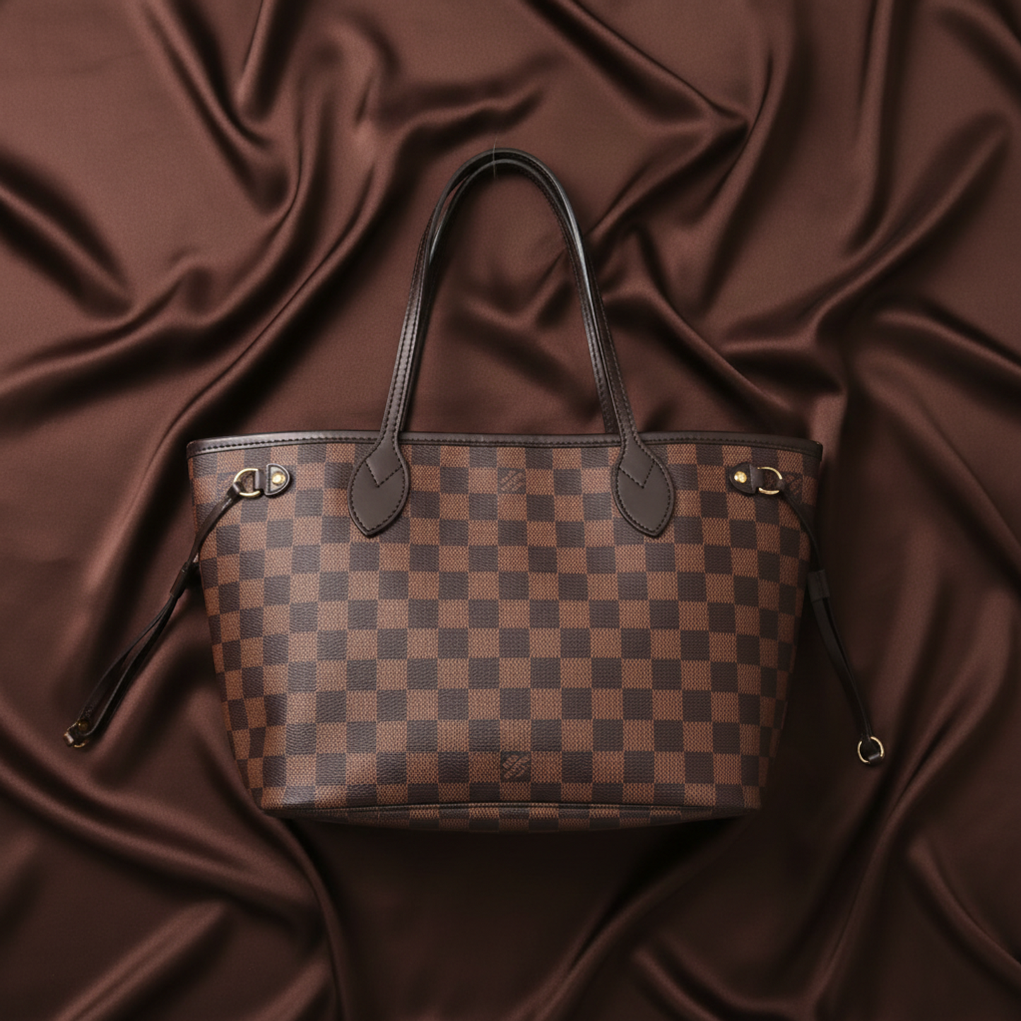 Louis Vuitton Damier Neverfull PM N51109 Women's Tote Bag Ebene