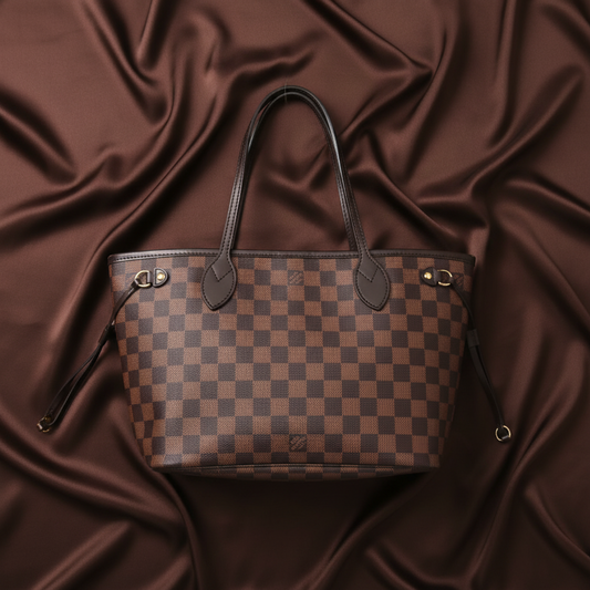 Louis Vuitton Damier Neverfull PM N51109 Women's Tote Bag Ebene