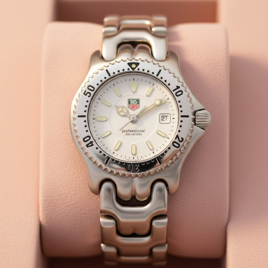 TAG HEUER Sel Professional 200M Steel Quartz Watch WG1312 Polished