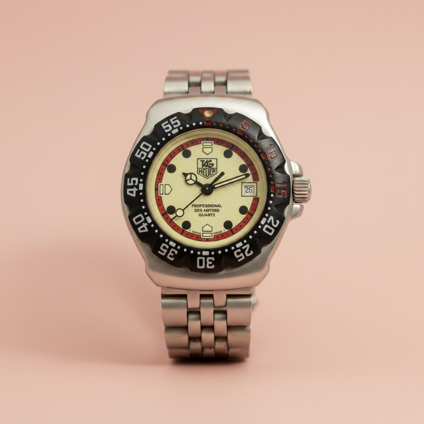 TAG HEUER Formula 1 Quartz Stainless Steel Ladies Watch 371.508