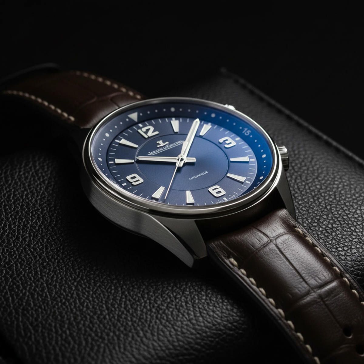 JAEGER-LECOULTRE Polaris Stainless Steel Automatic Mens Watch Q9008480 Polished