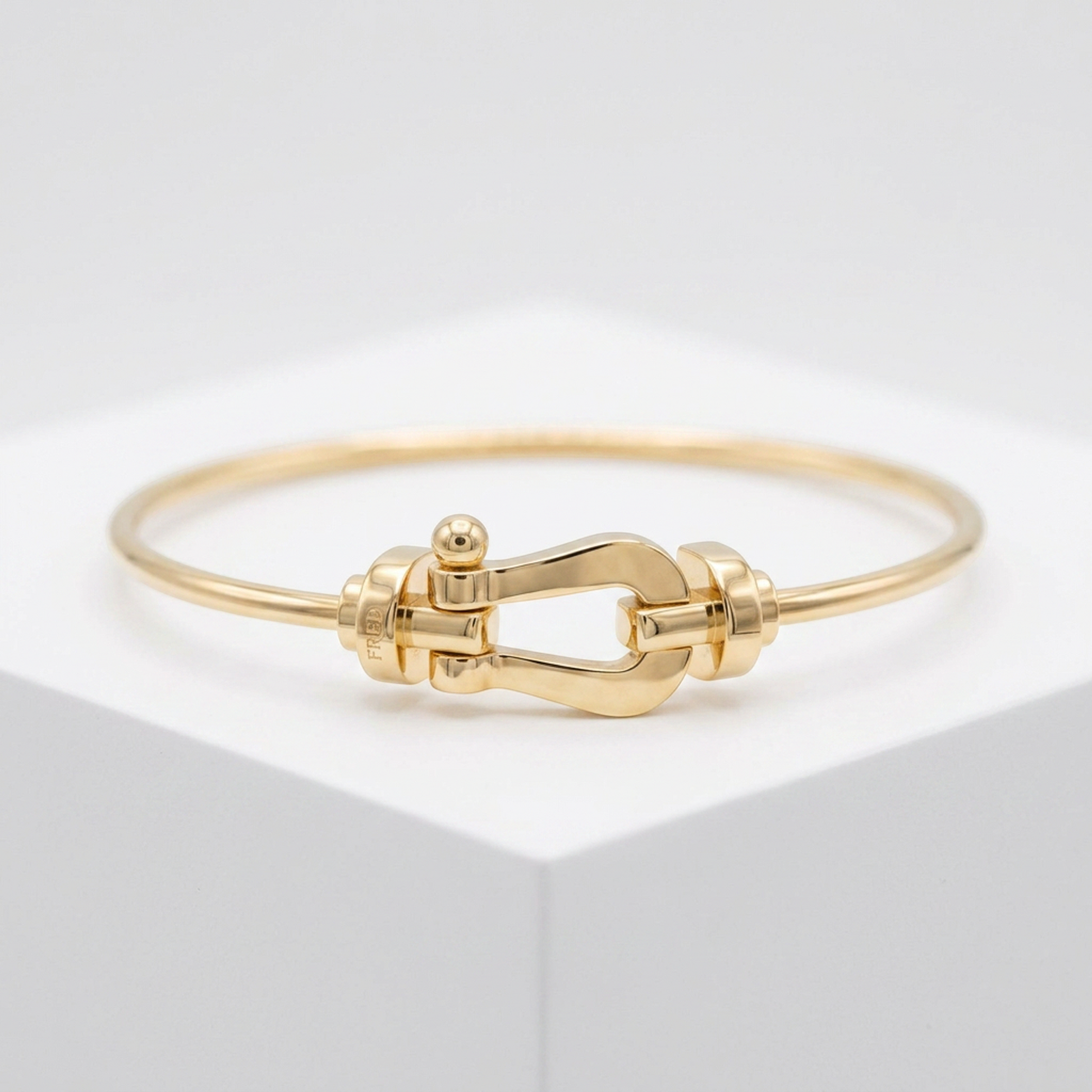 Fred Force 10 Large Bracelet Yellow Gold (18K) No Stone Charm Bracelet Gold