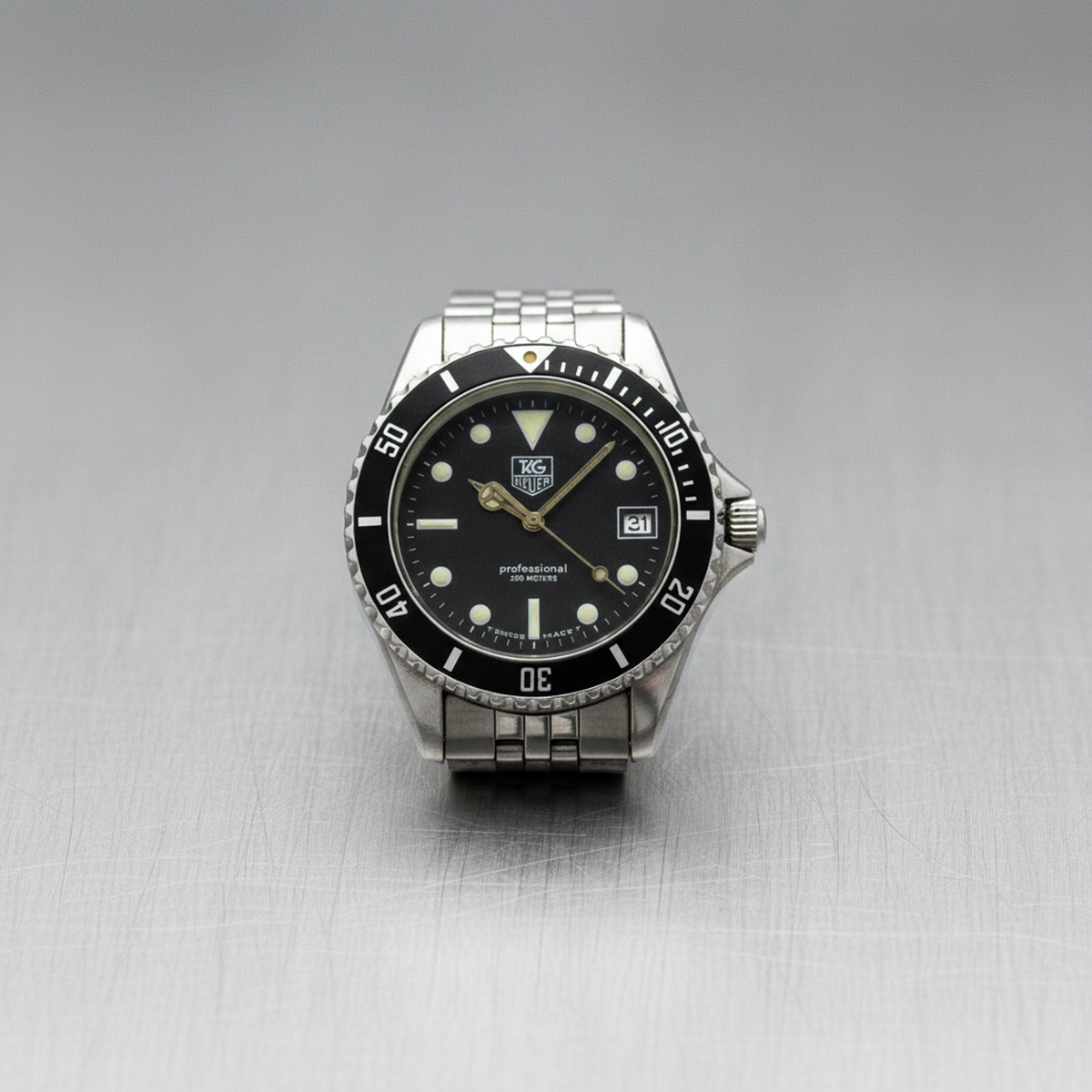 TAG HEUER 1000 Stainless Steel Quartz Mens Watch 980.013