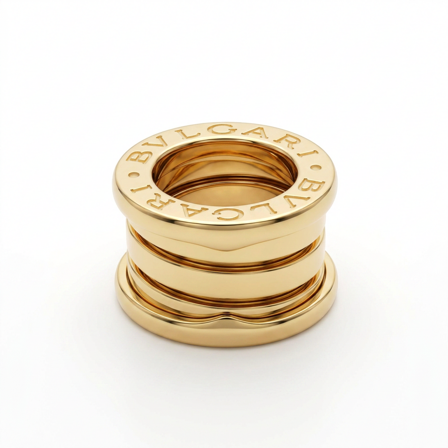 Bvlgari B.zero1 Yellow Gold (18K) No Stone Men,Women Fashion Pendant Necklace (Gold)
