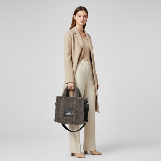 Marc By Marc Jacobs THE TOTE BAG M0016740 Women's Polypropylene Shoulder Bag,Tote Bag Gray