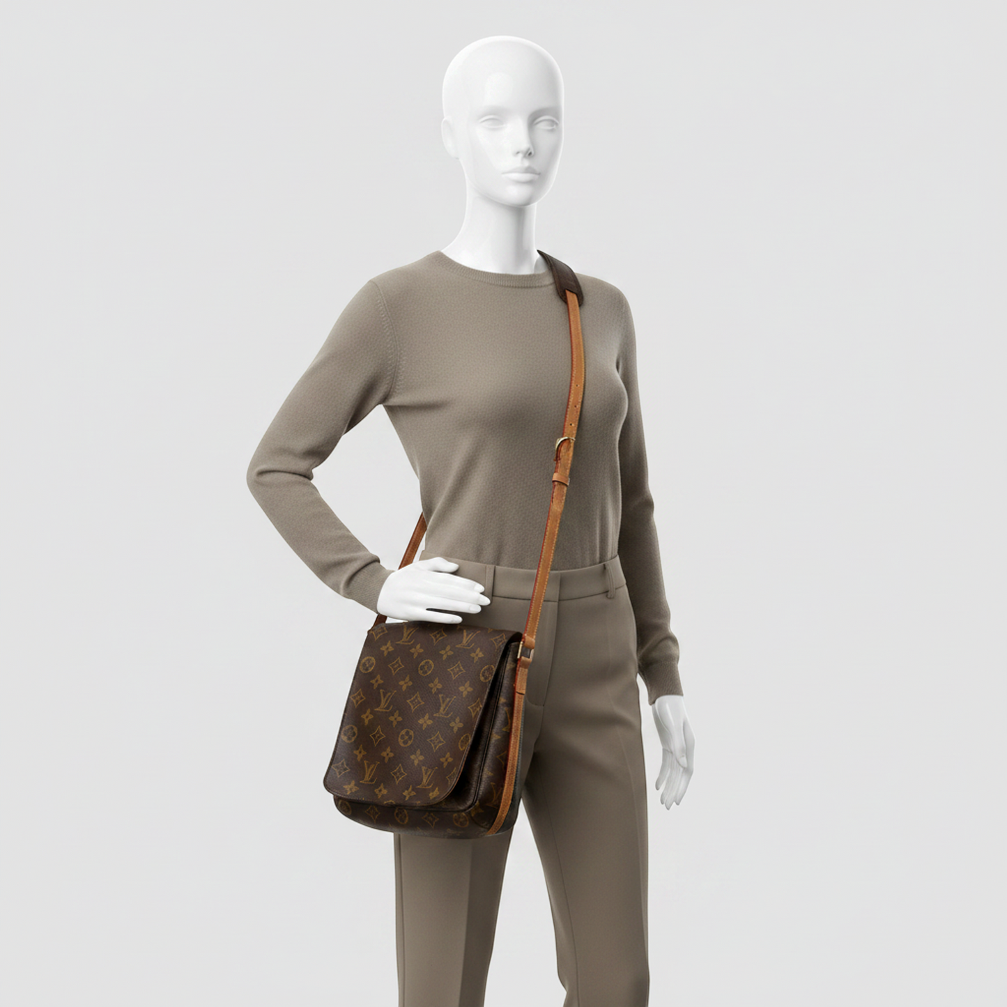 Louis Vuitton Monogram Musette Salsa Short Strap M51258 Women's Shoulder Bag Monogram
