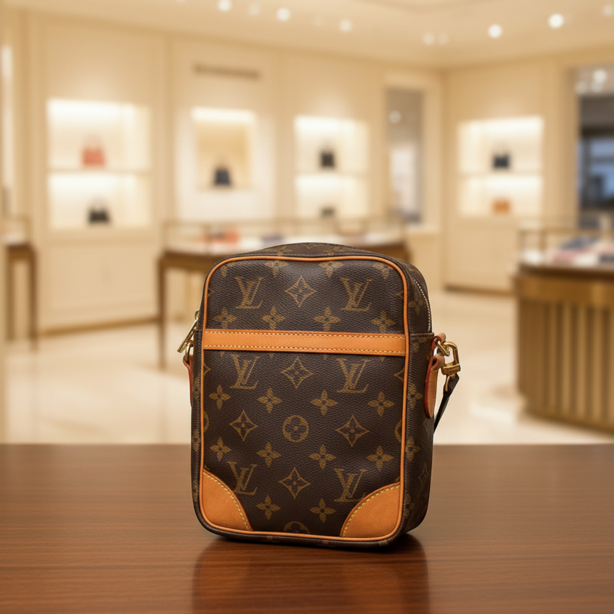 Louis Vuitton Monogram Danube M45266 Women's Shoulder Bag Monogram