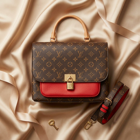 Louis Vuitton Monogram Marignan M44286 Women's Handbag,Shoulder Bag Coquelicots,Monogram