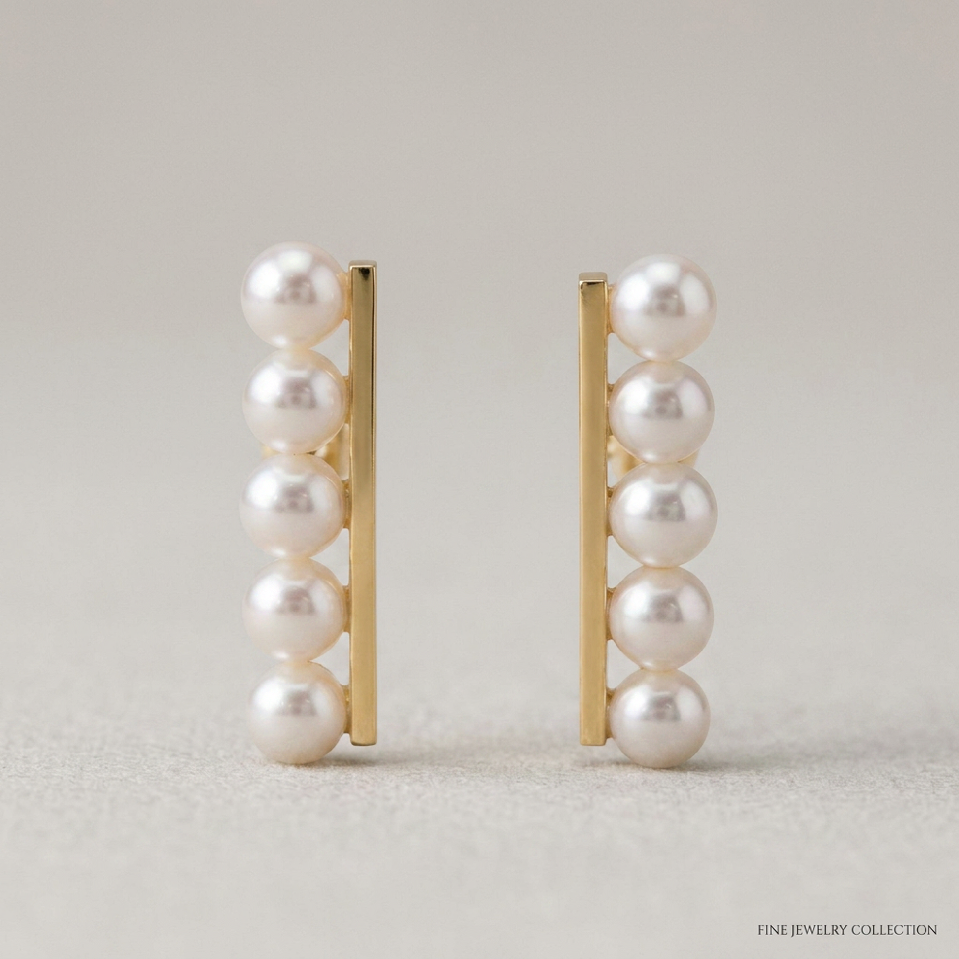 Tasaki Balance Plus Earrings Pearl Yellow Gold (18K) Stud Earrings Gold