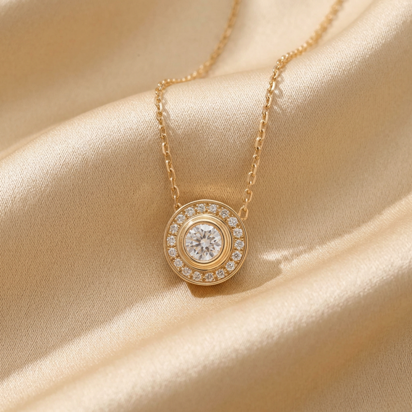 Cartier D'Amour Diamond Necklace Pink Gold (18K) Diamond Men,Women Fashion Pendant Necklace Carat/0.2 (Pink Gold)