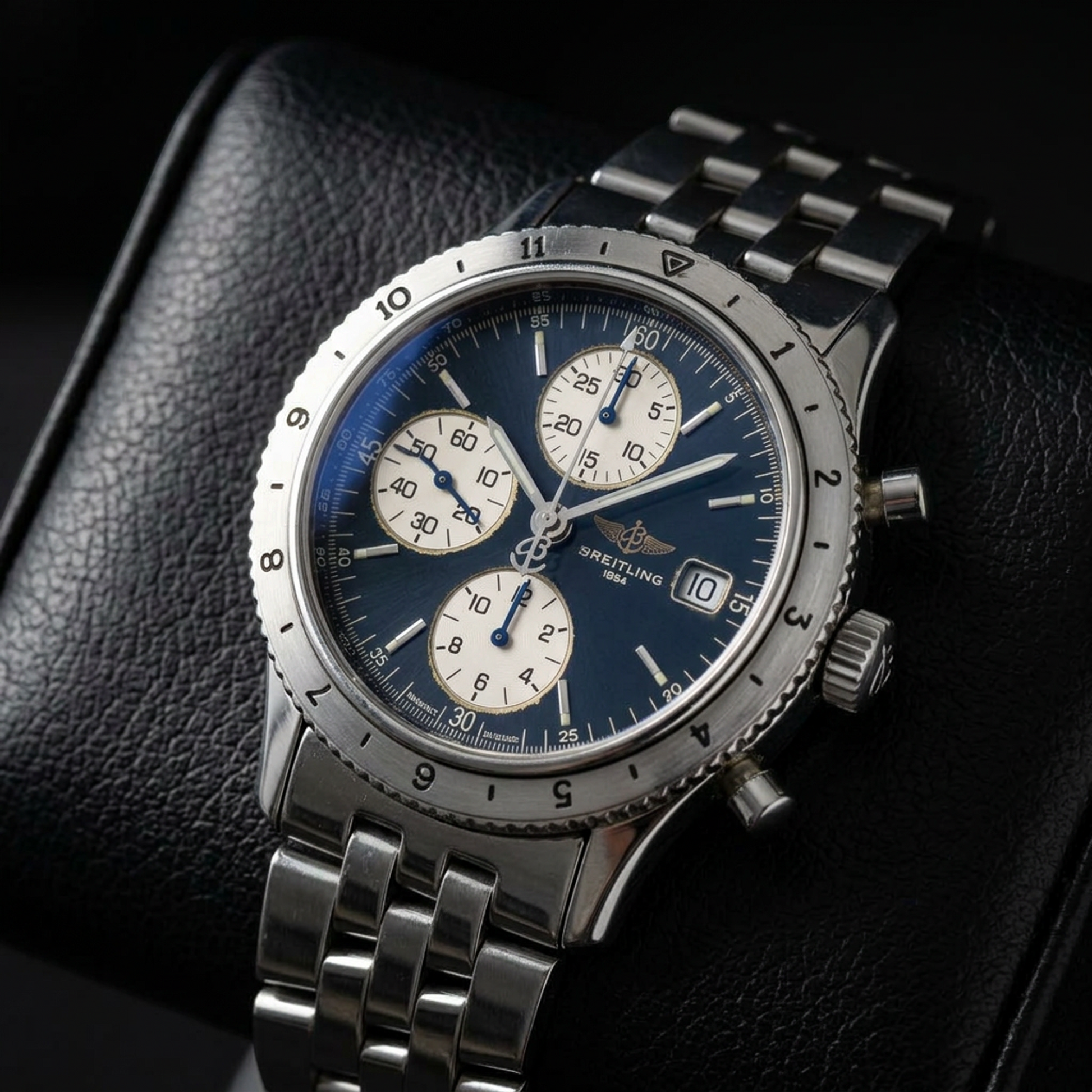 BREITLING Navitimer Aviastar Steel Automatic Watch A13023 Polished