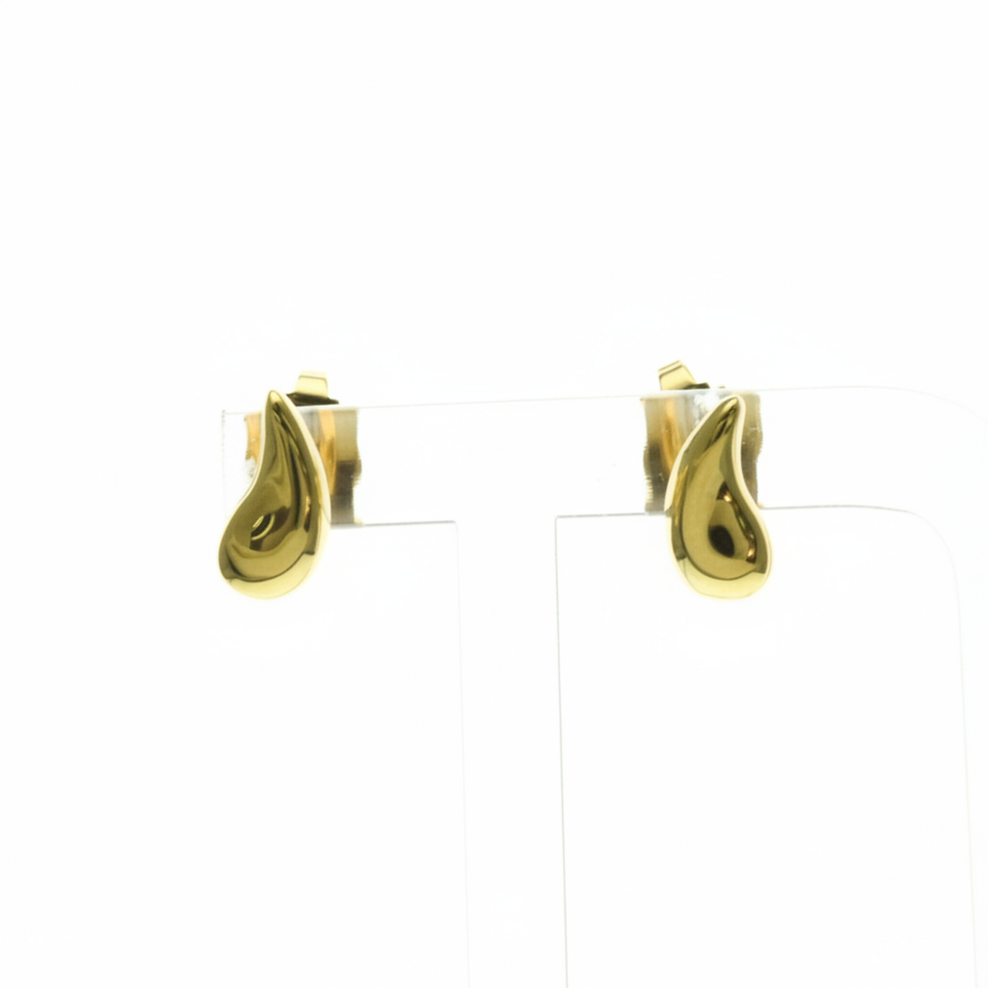 Tiffany Teardrop Earrings No Stone Yellow Gold (18K) Stud Earrings Gold