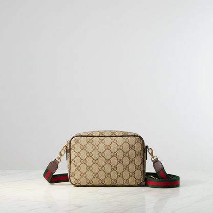Gucci GG Canvas Sherry Line 141863 Women's GG Canvas Shoulder Bag