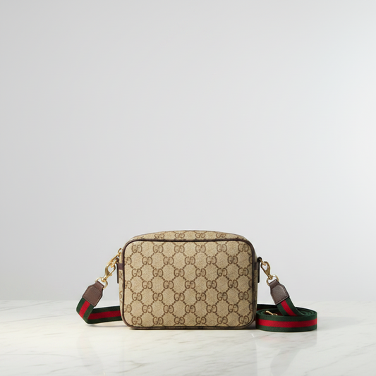 Gucci GG Canvas Sherry Line 141863 Women's GG Canvas Shoulder Bag