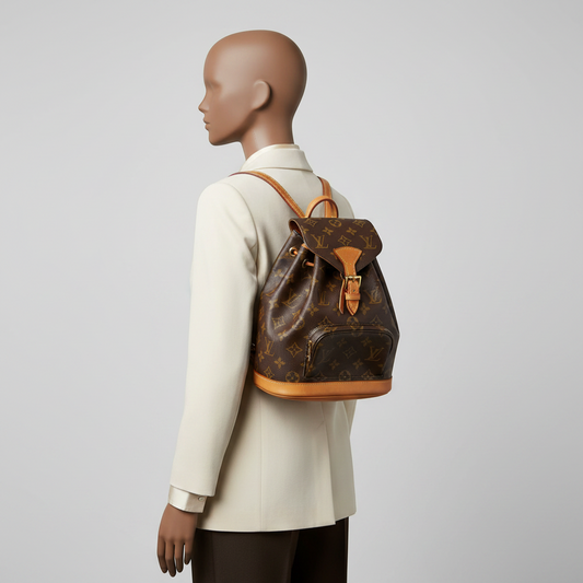 Louis Vuitton Monogram Mini Monsuri M51137 Women's Backpack Monogram