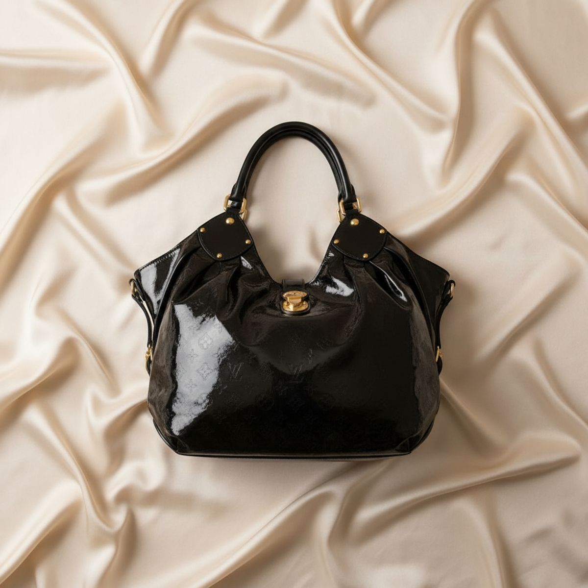Louis Vuitton Mahina Souriya XL M95796 Women's Shoulder Bag,Tote Bag Black