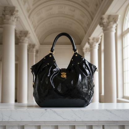 Louis Vuitton Mahina Souriya XL M95796 Women's Shoulder Bag,Tote Bag Black