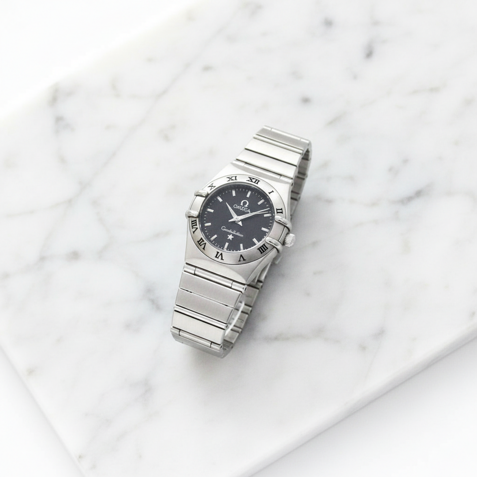 OMEGA Constellation Steel Quartz Ladies Watch 1562.40 Polished