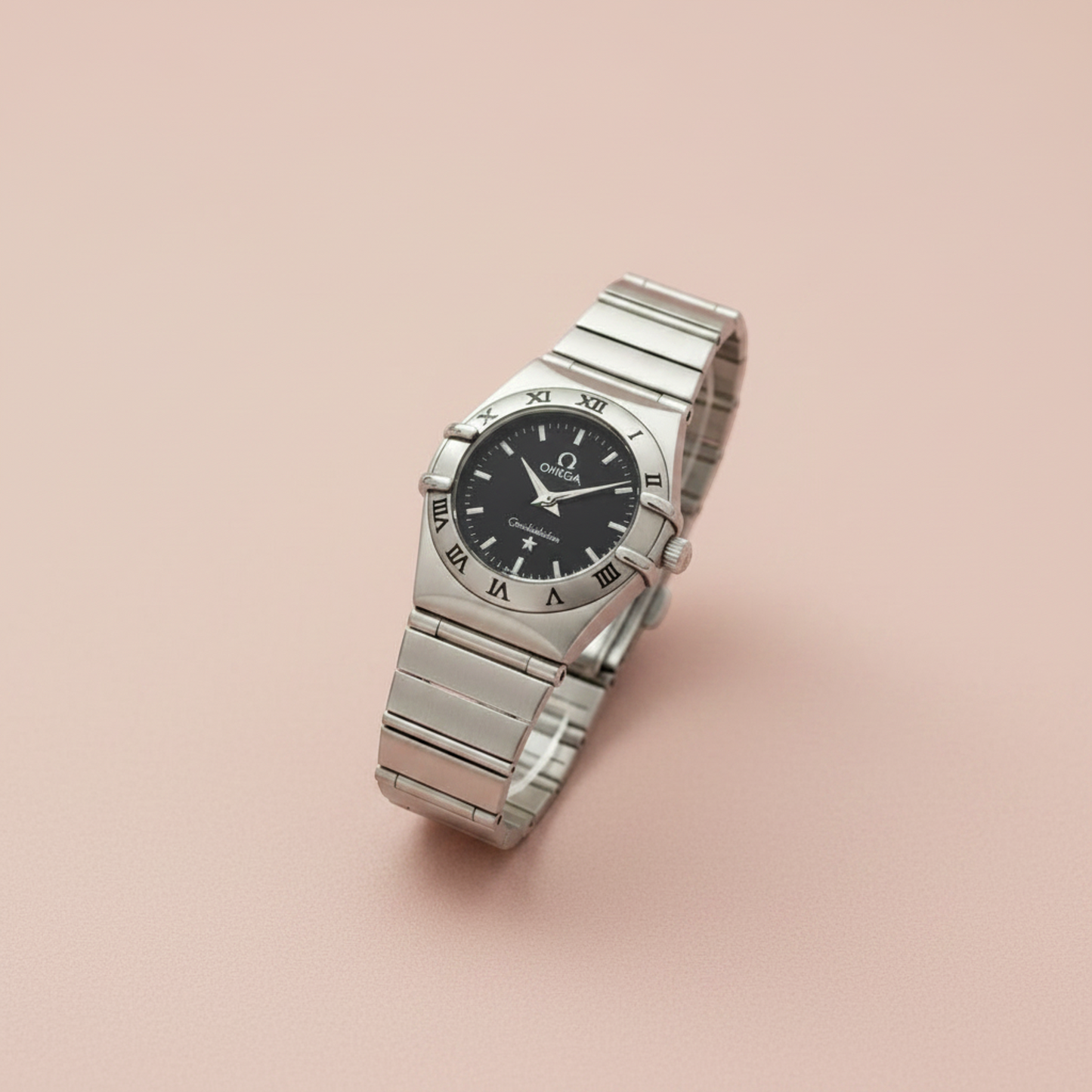 OMEGA Constellation Steel Quartz Ladies Watch 1562.40 Polished
