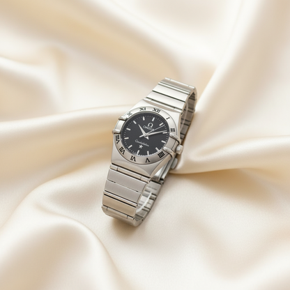 OMEGA Constellation Steel Quartz Ladies Watch 1562.40 Polished