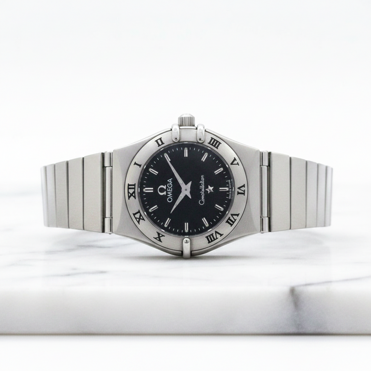 OMEGA Constellation Steel Quartz Ladies Watch 1562.40 Polished