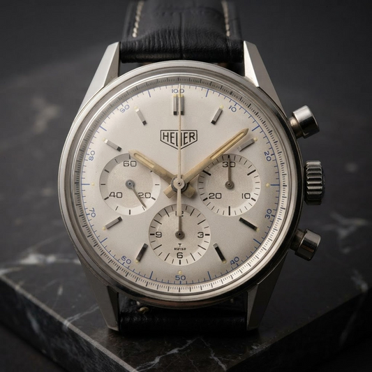 TAG HEUER Carrera Re-Edition Chronograph Manual Watch CS3110 Polished