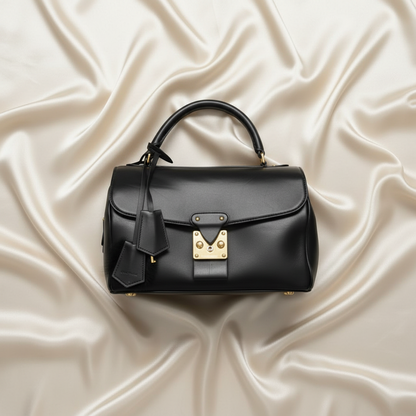 Louis Vuitton Cuir Orfevre Neo Speedy PM Women's Handbag Black