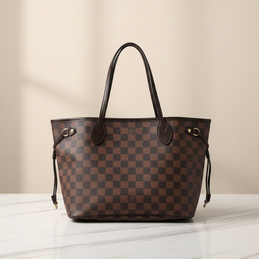 Louis Vuitton Damier Neverfull PM N51109 Women's Tote Bag Ebene