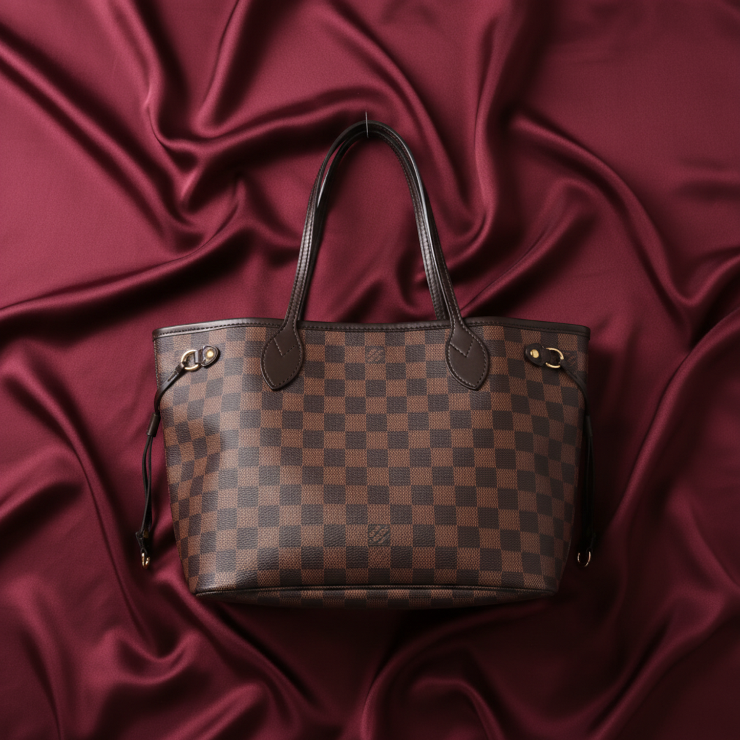 Louis Vuitton Damier Neverfull PM N51109 Women's Tote Bag Ebene